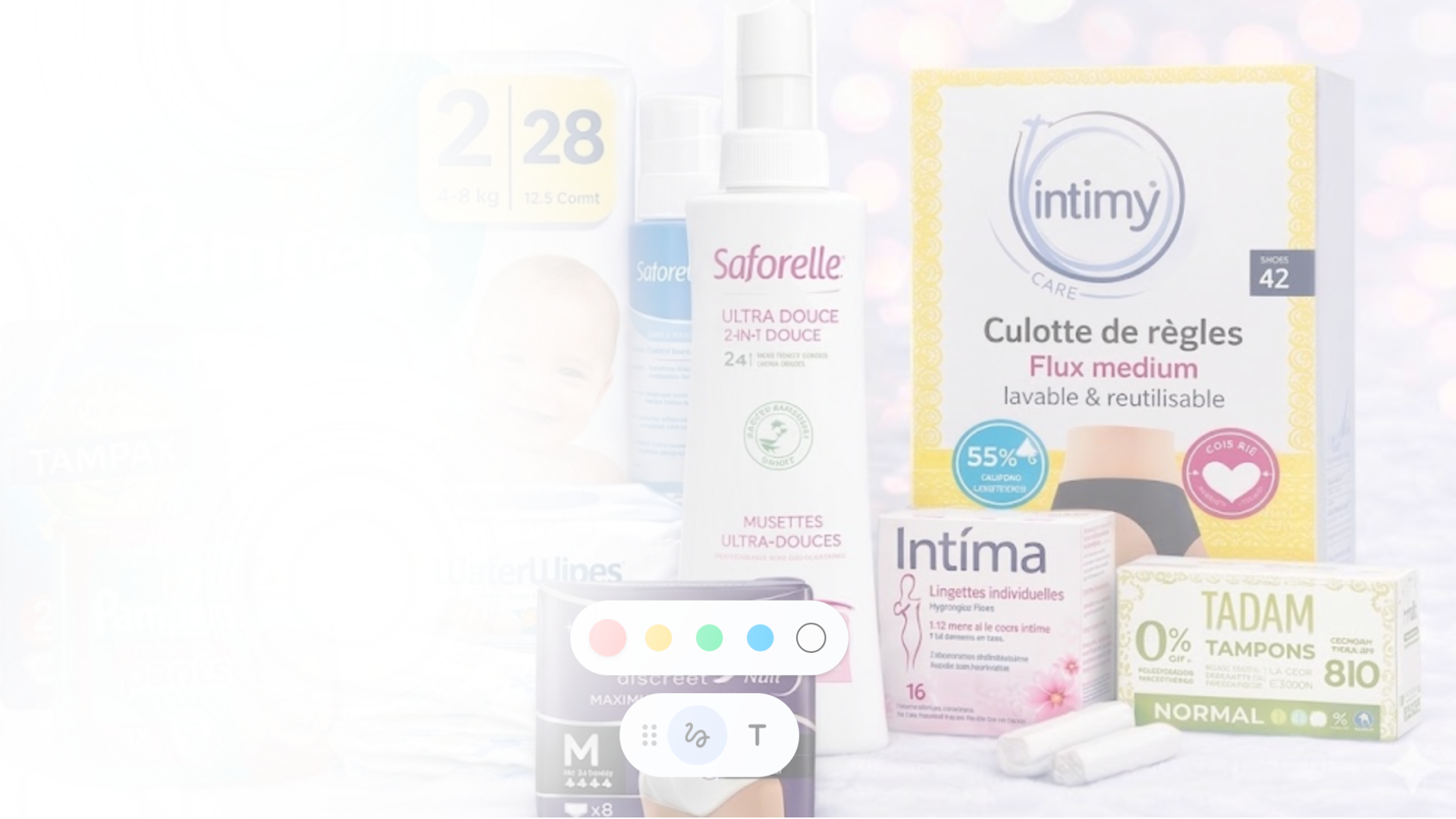 Pampers, Always…
Vos indispensables au vrai prix