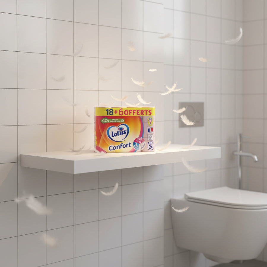Lotus Confort – Pack 18+6 rouleaux